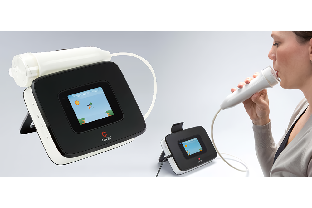 小児科の喘息の診断や気道の炎症状態を評価する新しい機器